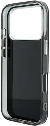 Karl Lagerfeld IML Rhinestones Allover and Electroplated Logo Case for iPhone 17/18 Pro 6.3" Black - KLHCP18L6HCRDKLK