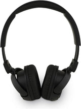 Guess Script Metal Logo On Ear Wireless Headphone Black - GUBHV6SCK
