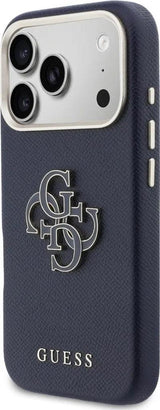 Guess FW Resin Big 4G Logo Case for iPhone 17 Pro 6.3" Blue - GUHCP17L5PS4RGGB