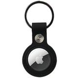 Audi Synthetic Leather AirTag Case Black - AU-ATKR-Q3/D1-BK