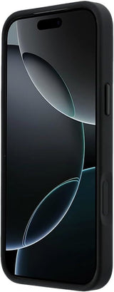 Mercedes Benz Leather Case with 3D MagSafe for iPhone 17 Pro Max 6.9" Black - MEHMP17X25PEMMOK