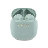 Guess Printed Classic Logo TWS Wireless Earphones Green- GUTWSJ14ESGN