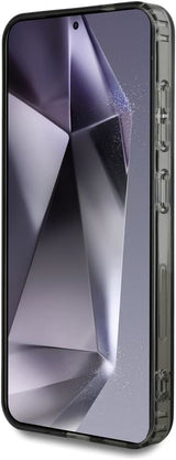 Karl Lagerfeld Rhinestones Karl Head Logo Case for Samsung Galaxy S25 6.2" Black - KLHCS25SHKHDCELK