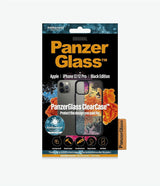 Panzer Glass Clear Protective Case for iPhone 12/12 Pro 6.1" Black Edition - 0252