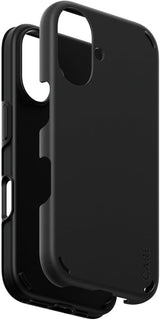Panzer Glass Care Double Defense Case for iPhone 16 6.1" Black - 1333