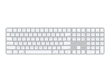 Apple Magic Keyboard with Touch ID and Numeric Keypad for M1 Silver Norwegian A2520 - MK2C3H/A