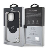 Mercedes Double Layer Case with MagSafe for iPhone 16 Pro Max 6.9" Black/Silver - MEHMP16X23HBIGK
