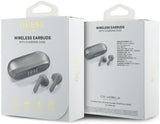 Guess Elongated Metallic ENC TWS Wireless Earphones Taupe - GUTWSC2MCDSE