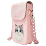 Nimmy Big Eyed Pet 2.0 Cat Phone Bag Pink - N-XDY-SJB-07