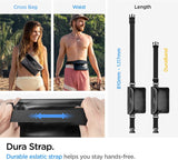 Spigen Aqua Shield Waterproof Dry Bag and Waterproof Universal Phone Pouch Up to 6.9" Black- AMP04533