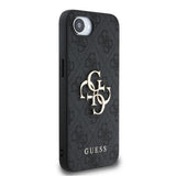 Guess PU 4G Metal Big Logo Case for iPhone 16e 6.1" Grey - GUHCPSE44GMGGR
