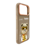 Nimmy Cool & Cute 2.0 Bear Case with MagSafe for iPhone 17 Pro Max 6.9" Brown Orange - N-KMLL-IP17-PRO-MAX-011-B