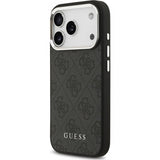 Guess 4G Classic Logo Case with MagSafe for iPhone 17 Pro 6.3" Black - GUHMP17LP4GSSMCK