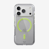 Tech21 Evo Crystal Case with MagSafe for iPhone 17/18 Pro 6.3" Clear Neo Green - T21- 11646