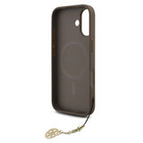 Guess 4G Charms Case for iPhone 17 6.3" Tone on Tone Brown - GUHMP17SGF4GCW
