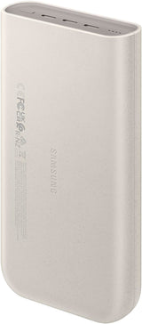 Samsung 20000mAh 45W 3 USB C Port Super Fast PD Battery Pack Beige - EB-P4520XUEGEU