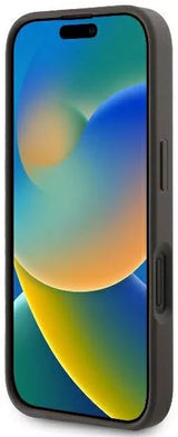 Guess 4G Big Logo Case for iPhone 16 6.1" Brown - GUHCP16S4GMGBR