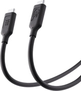 Juice 1M 4.0 USB C to C Charge & Sync Cable Black - JUI-CABLE-TYPEC-4.0-1M-RND-ECO-BLK