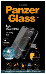 Panzer Glass Case Friendly Screen Protection for iPhone 12/12 Pro 6.1" Black - 2714