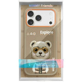 Nimmy Cool & Cute 2.0 Bear Case with MagSafe for iPhone 17 Pro 6.3" Brown Orange - N-KMLL-IP17-PRO-011-B