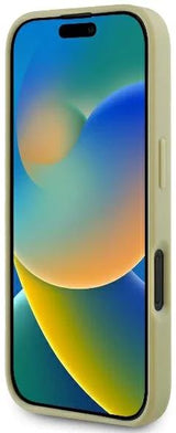 Karl Lagerfeld Metal Signature Case for iPhone 16 6.1" Gold - KLHCP16SPFMFBKMD