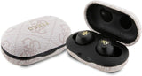 Guess 4G Metal Logo True Wireless Earbuds with Charging Case Pink - GUTWSP4EGP
