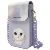 Nimmy Big Eyed Pet 2.0 Rabbit Phone Bag Purple - N-XDY-SJB-08