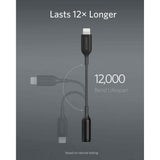 Anker 3.5mm Audio Adapter with MFi Connector Black - A8193H11