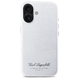 Karl Lagerfeld Hotel RSG Case for iPhone 16 6.1" Grey - KLHCP16SPGWCMKHG