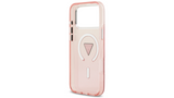 Guess IML Gradient Triangle Logo Case with MagSafe for iPhone 17 Pro Max 6.9" Pink - GUHMP17XHGTMLCGP
