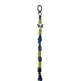 Nimmy Big Eye Cute Pet Travel Panda Mobile Phone Chain Bag Charm Ceramic Bracelet Black - N-XDY-SL-06