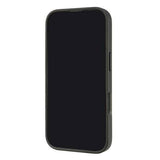 Audi Carbon Fiber Sports Red Stripe Hardcase for iPhone 16 Pro 6.3" Black/Red - AUS-TPUPCIP16P-R8/D1-BK