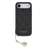 Guess 4G Charms Case for iPhone 17 Air 6.5" Tone on Tone Grey - GUHMP17MGF4GCK