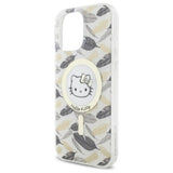 Hello Kitty IML Golden Leaves Case with MagSafe for iPhone 16 Pro Max 6.9" White - HKHMP16XHGLEH