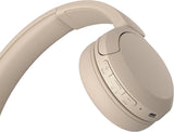 Sony WH-CH520 Over Ear Wireless Bluetooth Headphones Beige - WHCH520C.CE7