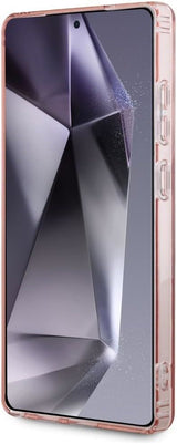 Karl Lagerfeld Rhinestones Karl Head Logo Case for Samsung Galaxy S25 Ultra 6.9" Pink - KLHCS25LHKHDCELP