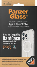 Panzer Glass Military Grade Standard Hard Case with MagSafe for iPhone 15 Pro 6.1" Clear - 1181
