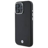 BMW Sign Full Wrapped Metal Case with MagSafe for iPhone 16 Pro Max 6.9" Black - BMHMP16X23PUFWK