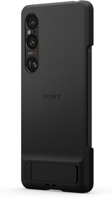 Sony Xperia 1 VI Style Cover with Stand Black - XQZ-CBEC/BGENG