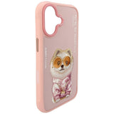 Nimmy Glass Cool Dog Case with MagSafe for iPhone 17 6.3" Pink - N-YJ-IP17-031