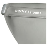 Nimmy Cool & Cute 2.0 Bear Shoulder Crossbody Bag Grey - N-KM-XB-011