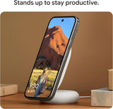 Google Pixelsnap 25W Qi2 Wireless Charger with Stand Snow Fog - GA10042-WW
