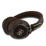 Guess 4G Big Metal Logo Bluetooth On Ear ENC Headphone Brown - GUBHS72P4FC4MW