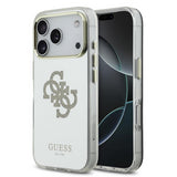 Guess PC/TPU Mirror 4G Glitter Logo Case with MagSafe for iPhone 17 Pro Max 6.9" Gold - GUHMP17XHMR4GDG