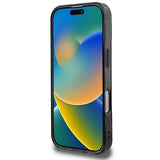 BMW Motosport IML Vertical Stripe Case for iPhone 16 Pro Max 6.9" Grey - BMHCP16X23HTFEG