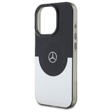 Mercedes Double Layer Case with MagSafe for iPhone 16 Pro 6.3" Black/Silver - MEHMP16L23HBIGK