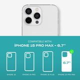 Tech 21 Evo Clear Cover for iphone 15 Pro Max 6.7" - T21-10327