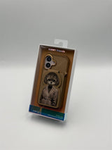 Nimmy Teddy Magnetic Combo Case with Detachable MagSafe Card Holder Stand for iPhone 17 6.3" Brown - N-CXMC-KTZH-IP17-14