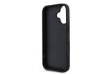 Karl Lagerfeld 3D Rubber Ikonik Case for iPhone 16 6.1" Black - KLHCP16S3DRKINK