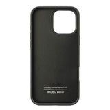 Audi Synthetic Leather Hardcase for iPhone 16 Pro Max 6.9" Black - AU-TPUPCIP16PM-GT/D2-BK